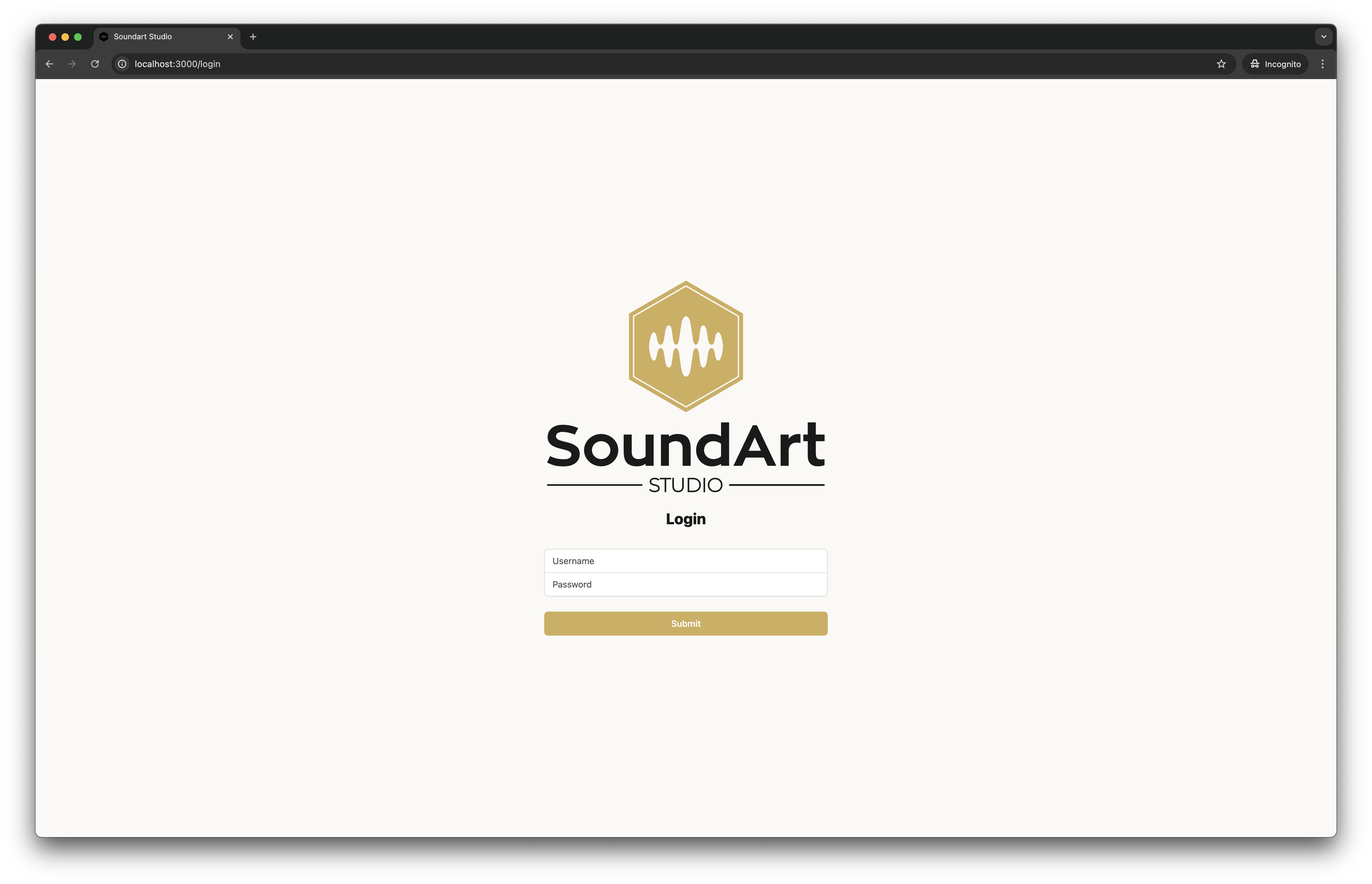 SoundArt Studio Interface